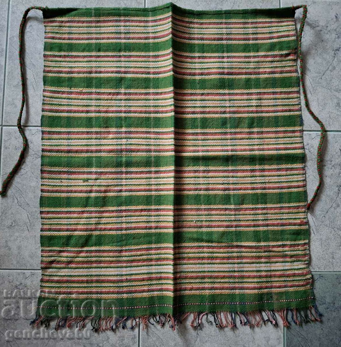 Woolen woven apron with price 30.00 BGN | € 15.34 Woolen woven apron with price 30.00 BGN | € 15.34