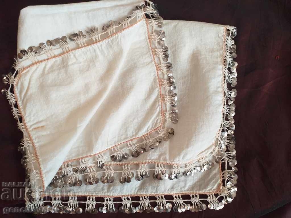 Unique!!!Authentic Beaded/Sequined Towel with price 60.00 BGN | € 30.68 Unique!!!Authentic Beaded/Sequined Towel with price 60.00 BGN | € 30.68