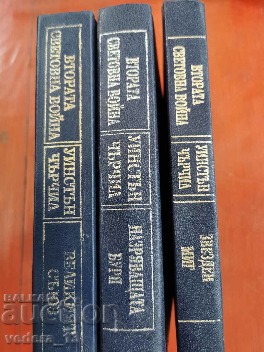 LOT OF BOOKS-CHURCHILL