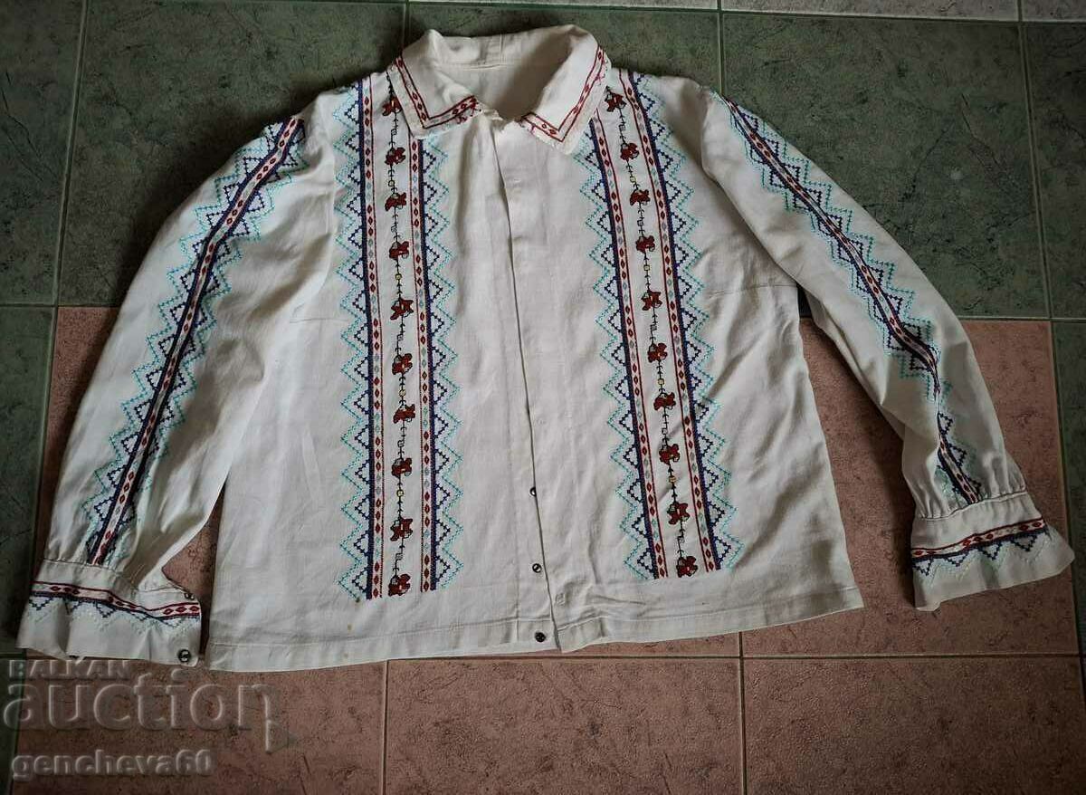 Authentic women's shirt with embroidery