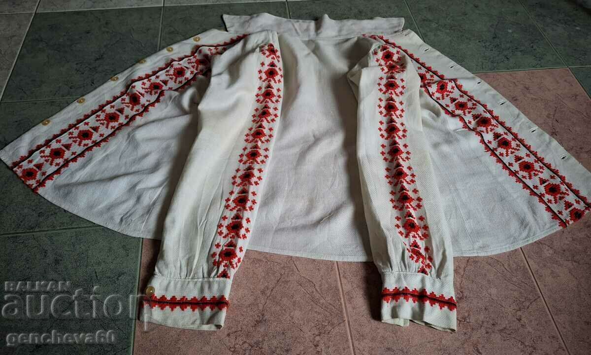 Old women's shirt with hand embroidery/costume - 7 Old women's shirt with hand embroidery/costume - 7
