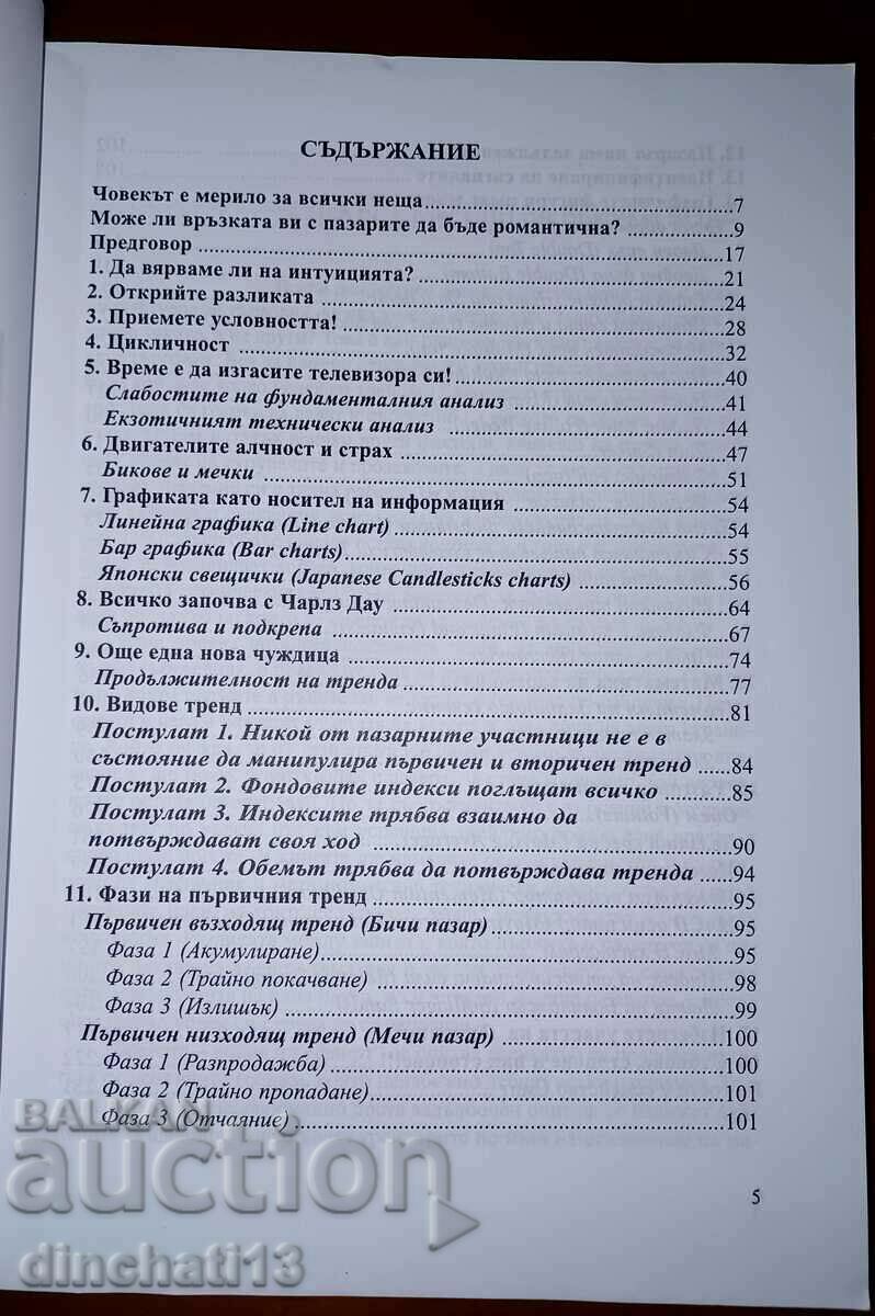 Auction  The stock market - war or flirtation: Ivaylo Gruev
