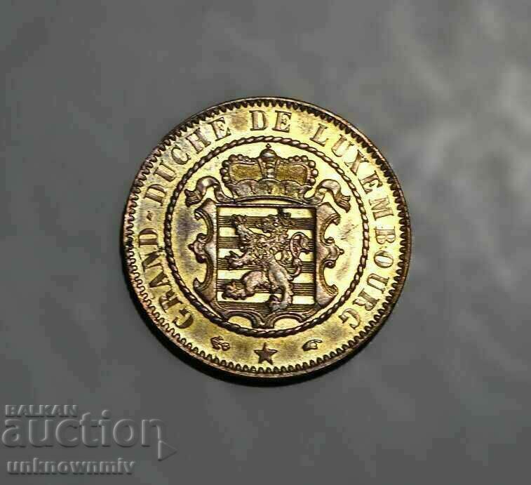 Luxembourg 10 centimes 1860 Top coin - 5 Luxembourg 10 centimes 1860 Top coin - 5