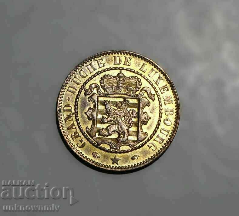 Luxembourg 10 centimes 1860 Top coin - 7 Luxembourg 10 centimes 1860 Top coin - 7
