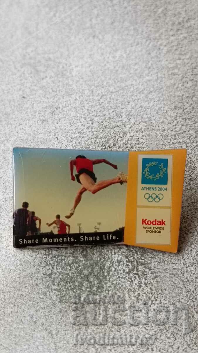 Badge Olympic Games Athens 2004 Athletics