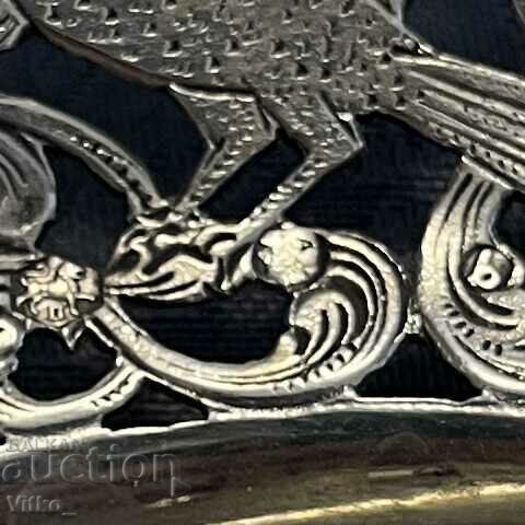 Silver candy box, markings - 5 Silver candy box, markings - 5