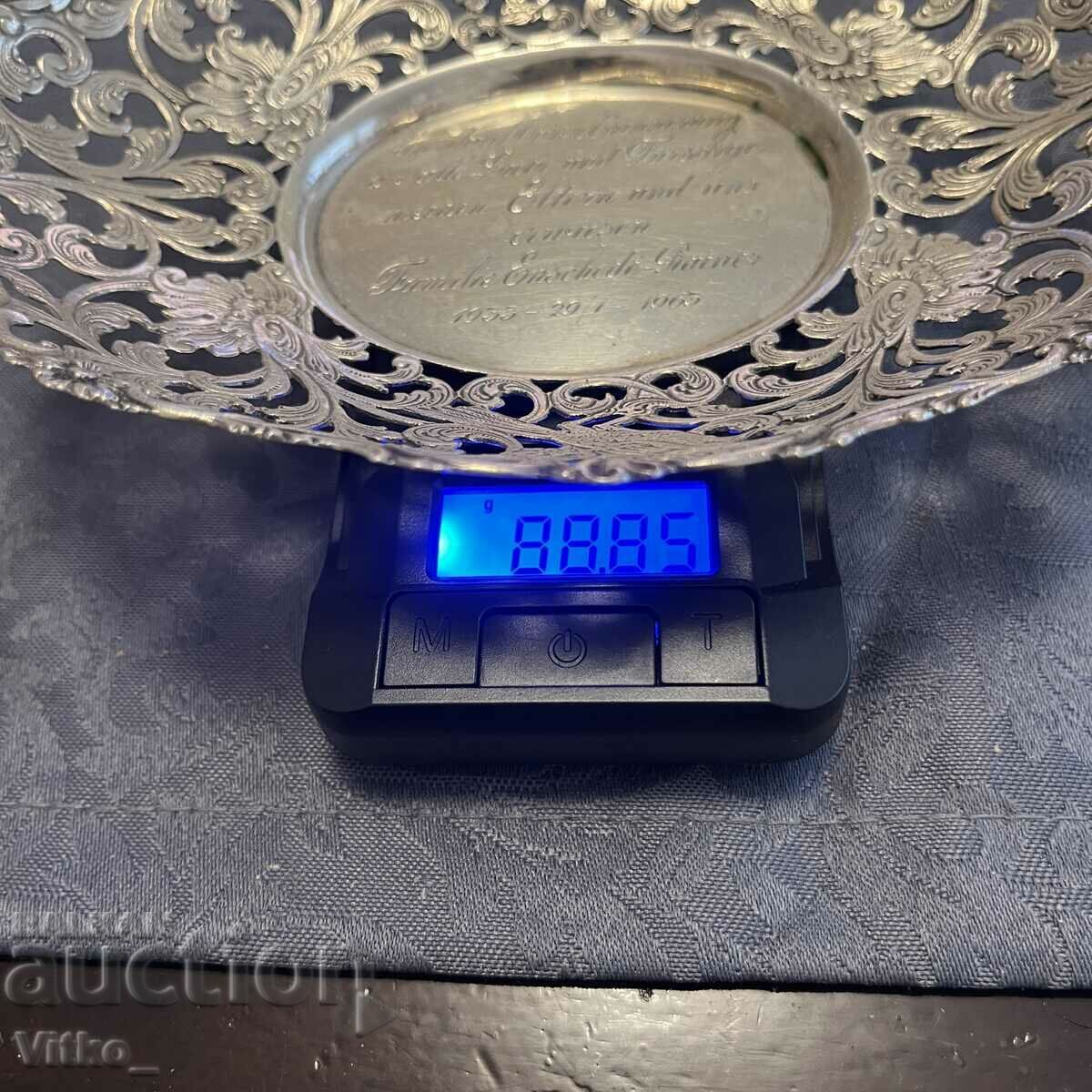 Silver candy box, markings - 7 Silver candy box, markings - 7