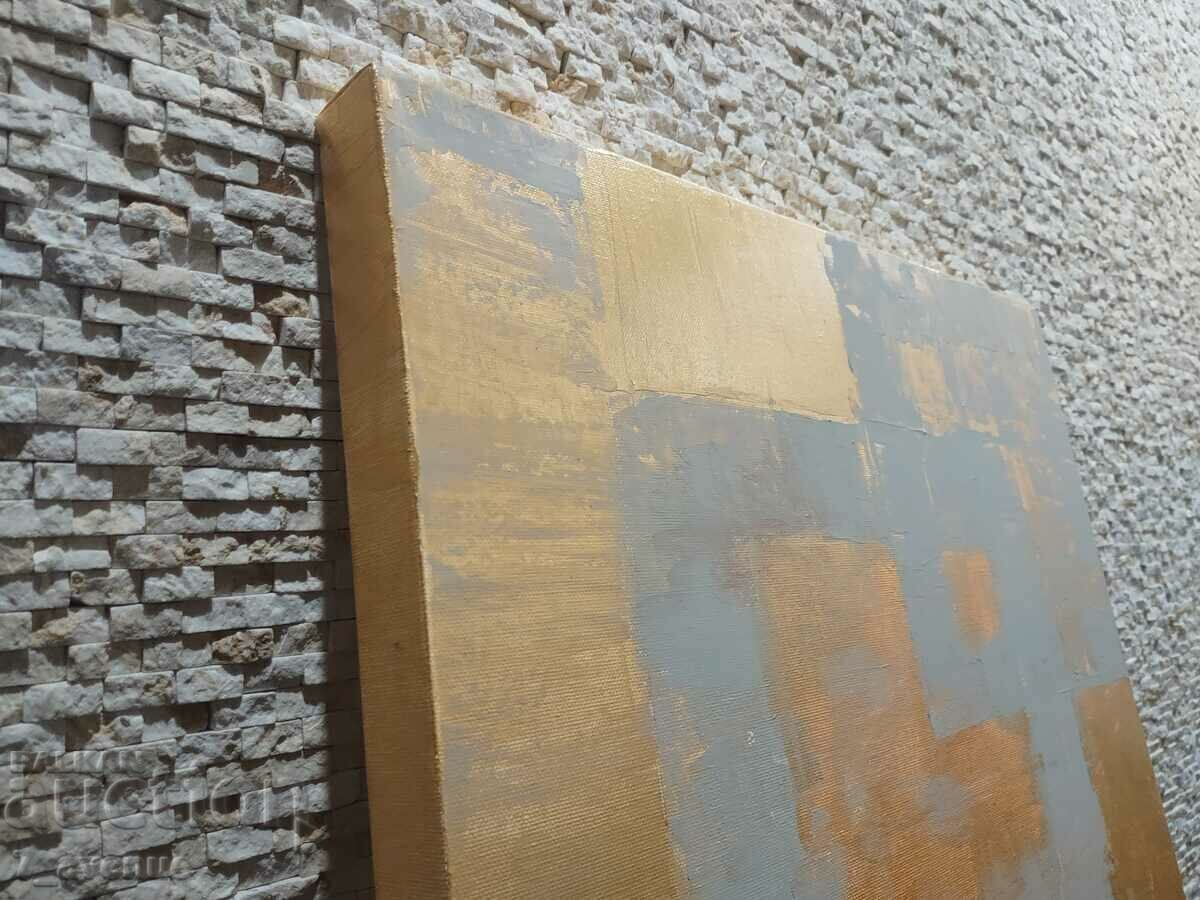 Original painting acrylic on canvas, 50/50/3.8 cm, "Harmony - 6