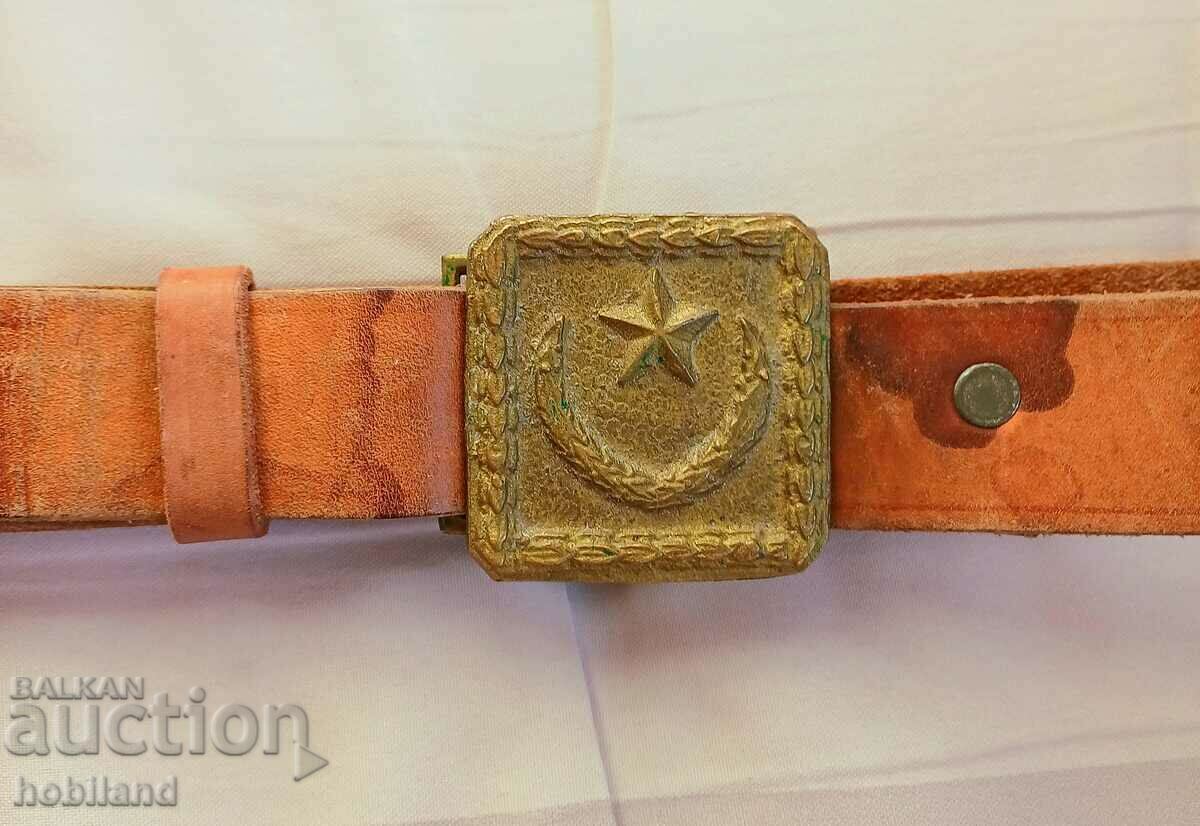 Buckle belt of a Turkish soldier RUSSIAN-TURKISH WAR