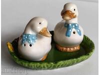 . LOT DE SARE CERAMICA PUI PASARE FIGURA SANATOSA