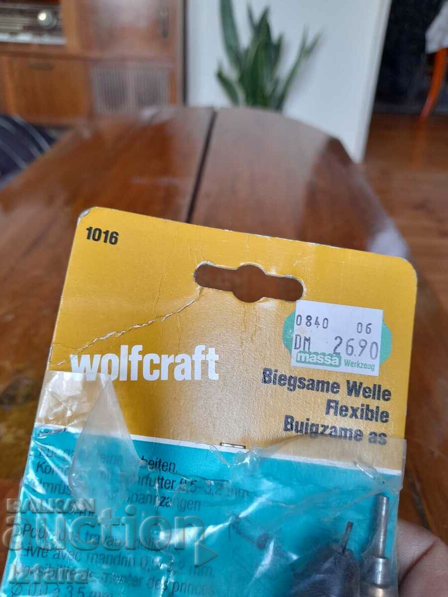 Παλιός ελαστικός σύνδεσμος για τρυπάνι Wolfcraft με τιμή 42.00 BGN | € 21.47