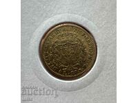 Gold Coin Italy - Sardinia 20 Lire 1826. Carlo Felice