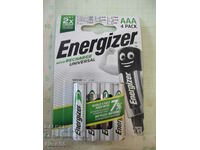 Set of 4 pcs. "Energizer AAA" batteries new