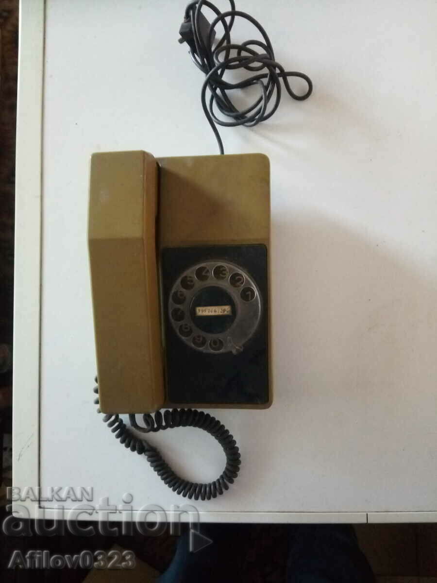 Desk phone.