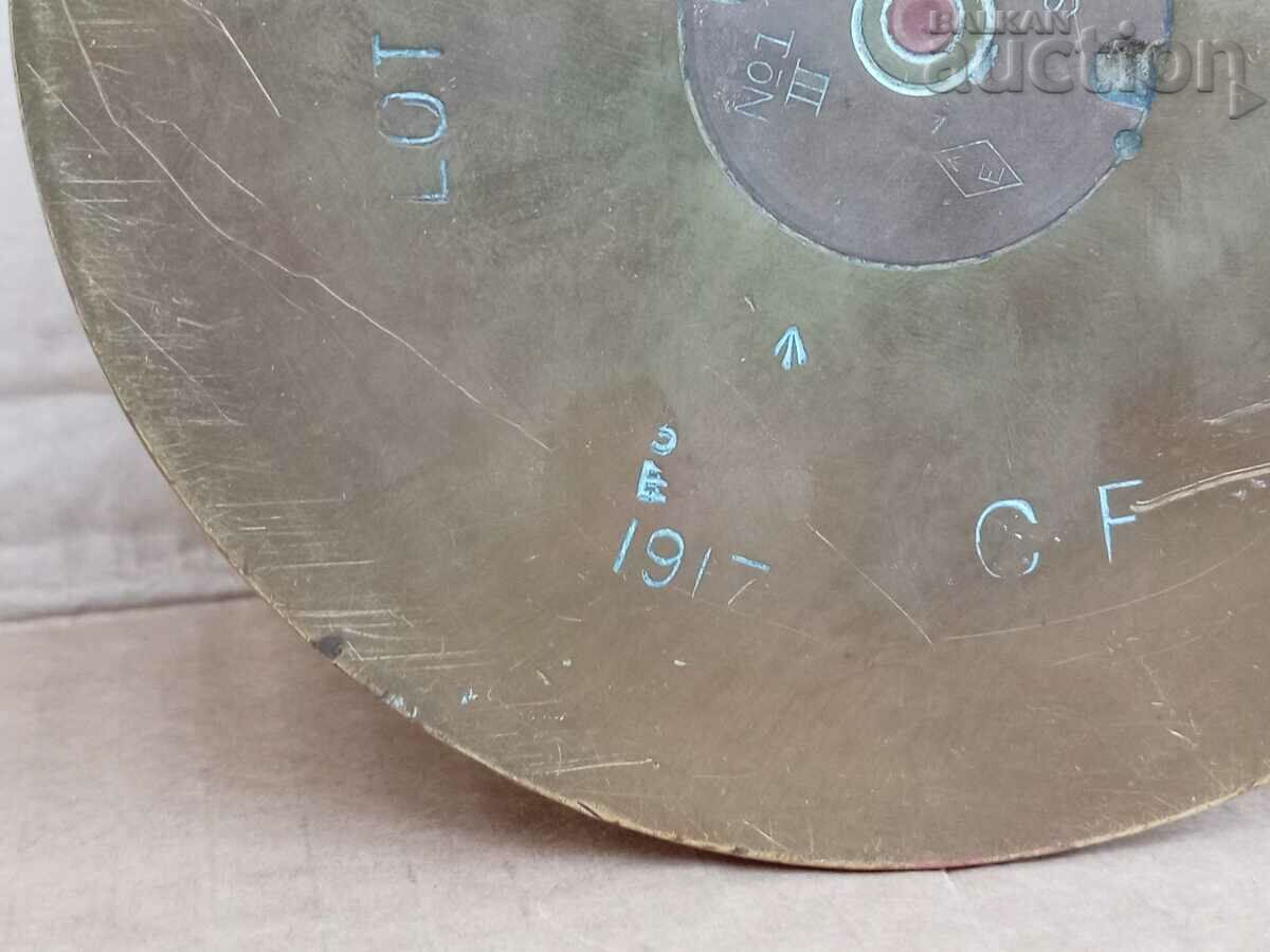 WW1 WWI cartridge case 1917 4.5 inhc - 5 WW1 WWI cartridge case 1917 4.5 inhc - 5