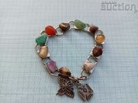 Retro vintage bracelet with stones