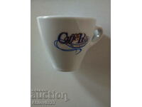 Set of 6 porcelain coffee cups "Cofe Poli Club house"