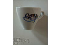 Set 6 cesti de cafea din portelan "Cofe Poli Club house"