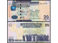 ❤️ ⭐ Libia 2009 20 de dinari UNC nou ⭐ ❤️
