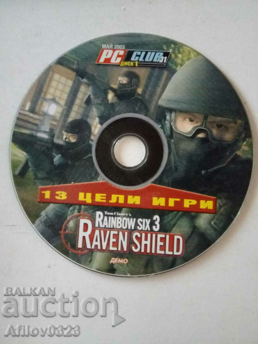 13 pc games "Raven shield" demo.