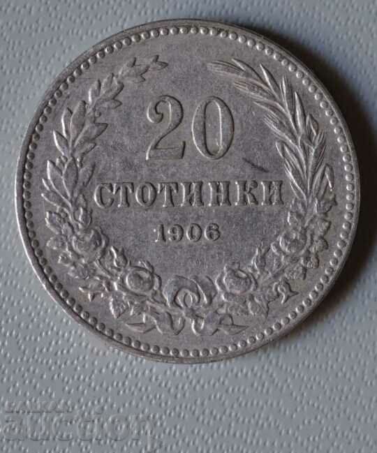 20 cents 1906