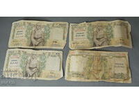 1935 Greece banknote 1000 drachmas lot of 4 banknotes