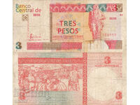 tino37- CUBA - 3 PESOS CONVERTIBILI - 2006