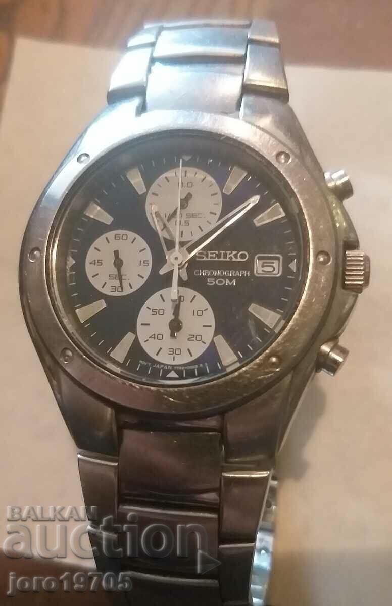 Ανδρικό ρολόι,,SEIKO CHRONOGRAPH,,