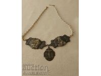 COLAR RUS cu ICONOME ORTODOXE IN RELIEF si RAGUNGIREA - MAI