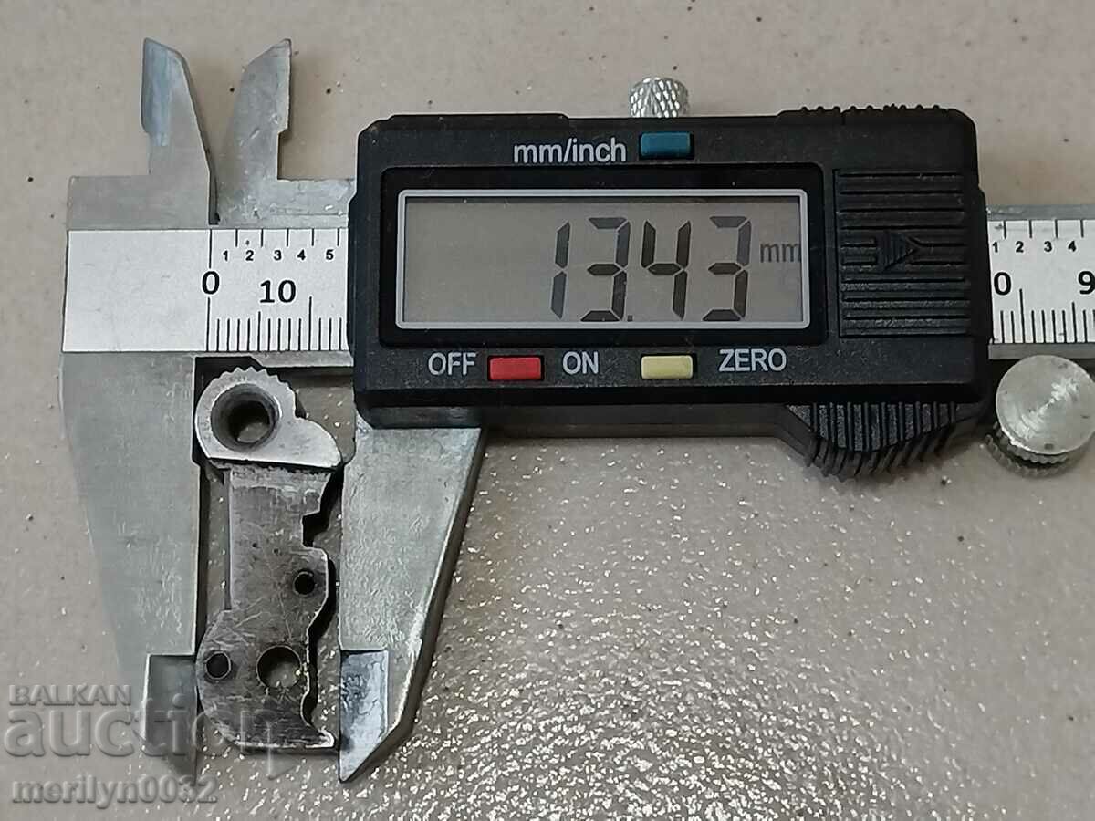 Wehrmacht WW2 Walter PP pistol hammer part detail - 6 Wehrmacht WW2 Walter PP pistol hammer part detail - 6