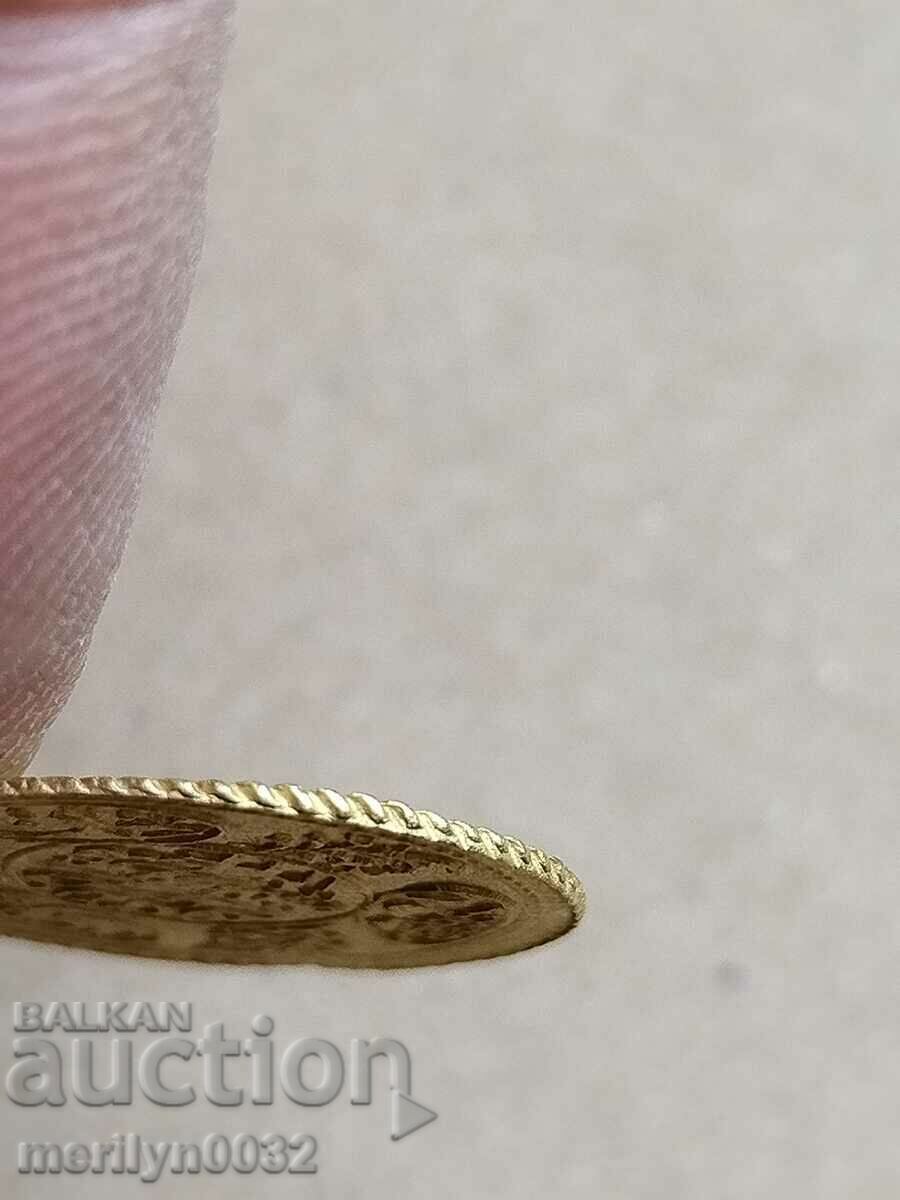 Auction Eighteenth-century coin Hayrie alton gold 1.8 g 916/1000 Auction Eighteenth-century coin Hayrie alton gold 1.8 g 916/1000