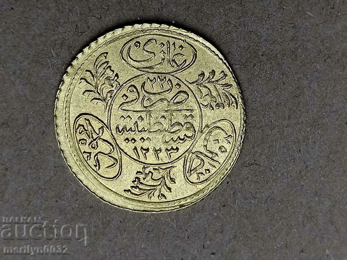 Eighteenth-century coin Hayrie alton gold 1.8 g 916/1000 - 5 Eighteenth-century coin Hayrie alton gold 1.8 g 916/1000 - 5