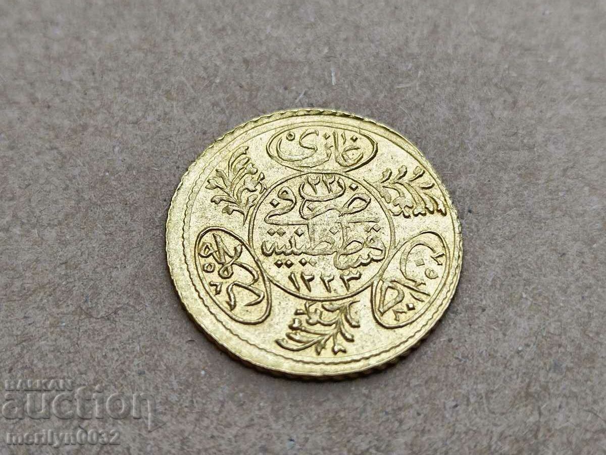 Eighteenth-century coin Hayrie alton gold 1.8 g 916/1000 - 6 Eighteenth-century coin Hayrie alton gold 1.8 g 916/1000 - 6