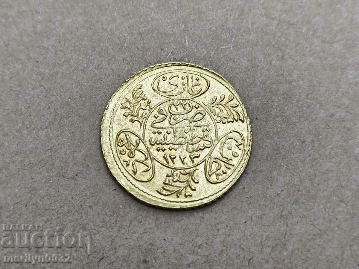 Eighteenth-century coin Hayrie alton gold 1.8 g 916/1000