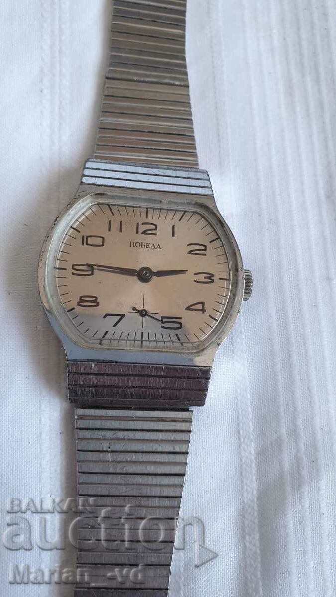 Съветски ПОБЕДА 15 Камней Съветски ръчен часовник, Работещ - 5 Съветски ПОБЕДА 15 Камней Съветски ръчен часовник, Работещ - 5