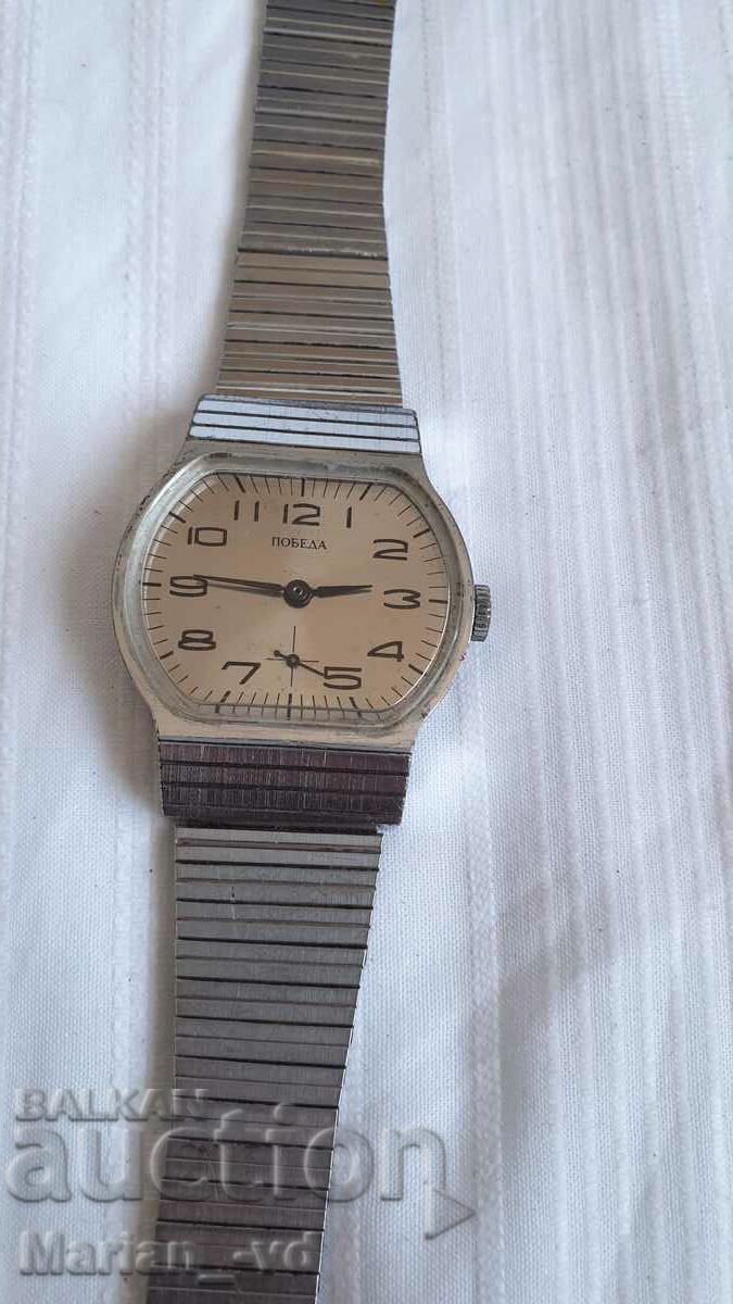 Съветски ПОБЕДА 15 Камней Съветски ръчен часовник, Работещ - 6 Съветски ПОБЕДА 15 Камней Съветски ръчен часовник, Работещ - 6