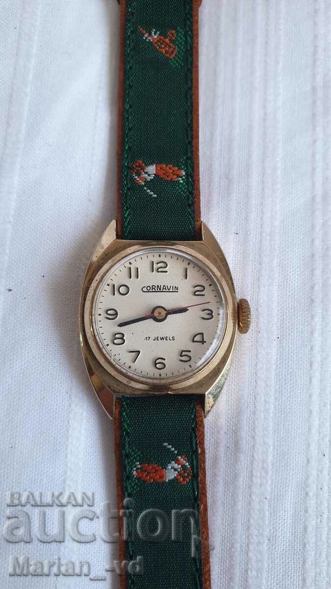 Delivery of Cornavin Gold Plated Ladies Watch Delivery of Cornavin Gold Plated Ladies Watch