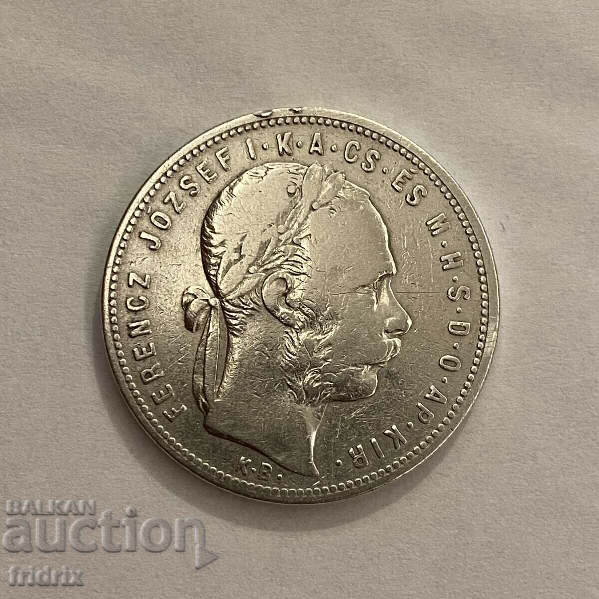 Delivery of Hungary 1 florin / Hungary 1 florin 1881 Delivery of Hungary 1 florin / Hungary 1 florin 1881