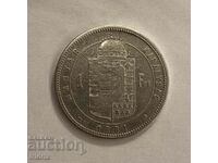 Ungaria 1 florin / Ungaria 1 florin 1881