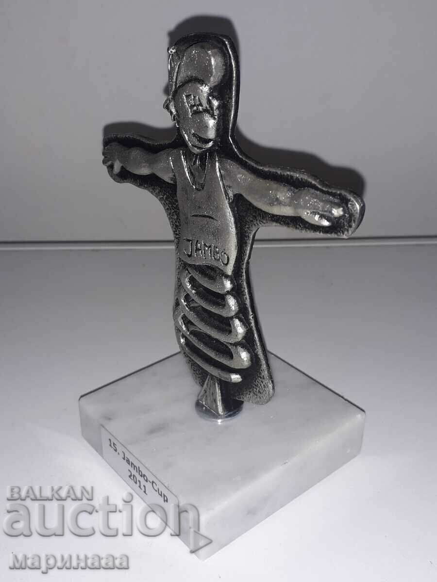 Auction PRIZE. MARBLE, ZINC. DJAMBO BOWL Auction PRIZE. MARBLE, ZINC. DJAMBO BOWL