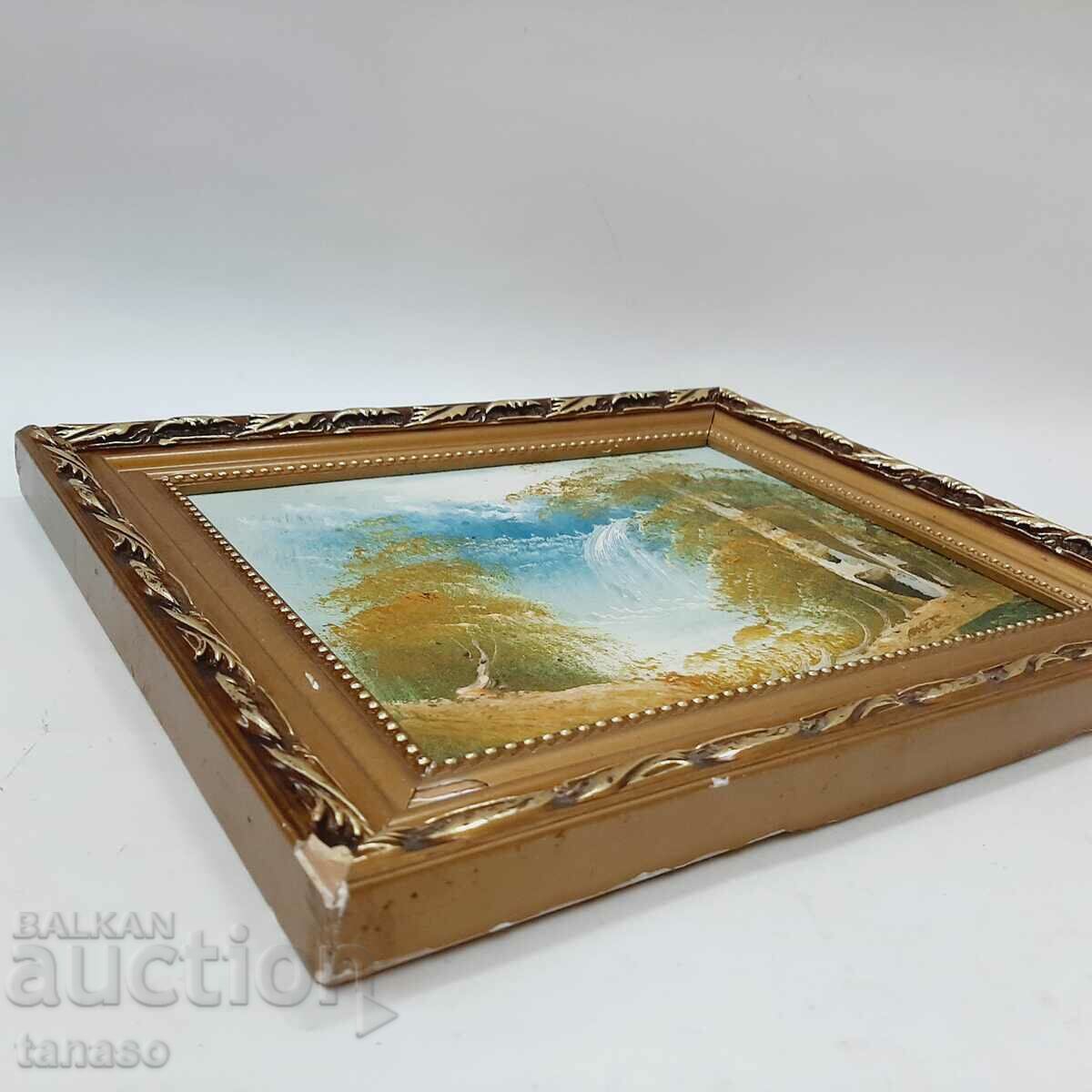 Old oil painting, landscape(3.3) - 5 Old oil painting, landscape(3.3) - 5