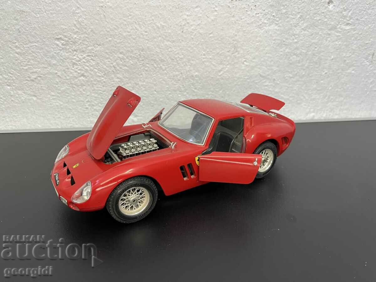 Metal trolley Burago / Ferrari GTO 1962. #6050