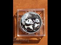 Ασημένιο νόμισμα "Chinese Panda", 1 oz, 2006