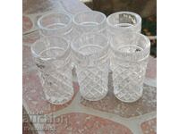 Brandy glasses 6 pieces.