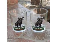 Promotional whiskey glasses 2 pieces.