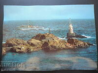 ACHTOPOL - The lighthouse, Old card