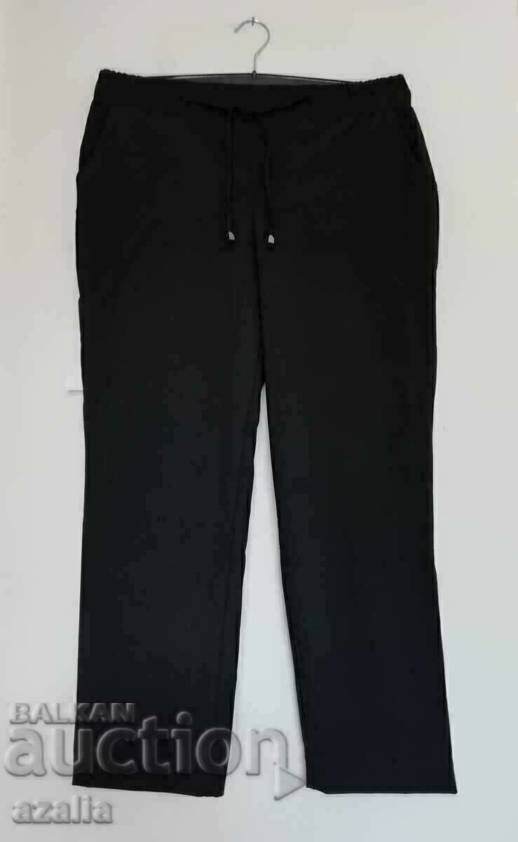 New women's black pants size 42