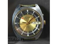 Soviet Watch Slava Automatic Day Date USSR Slava USSR