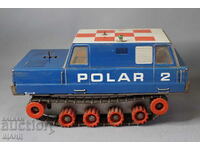 POLAR 2 Model vechi de navă spațială de jucărie din metal german