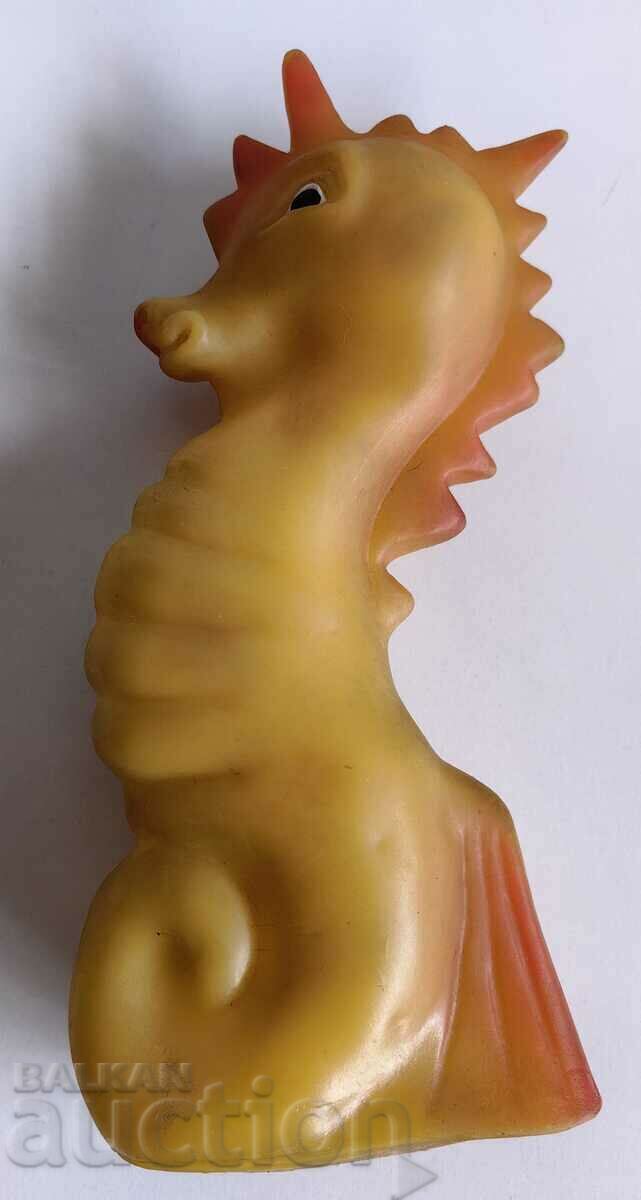 . SEA HORSE SOC RUBBER TOY DOLL